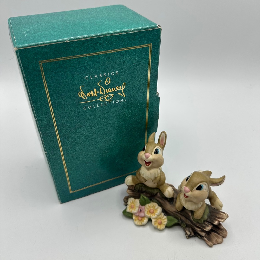 WDCC Disney Bambi Thumpers Sisters Hello Hello There Figurine with Box